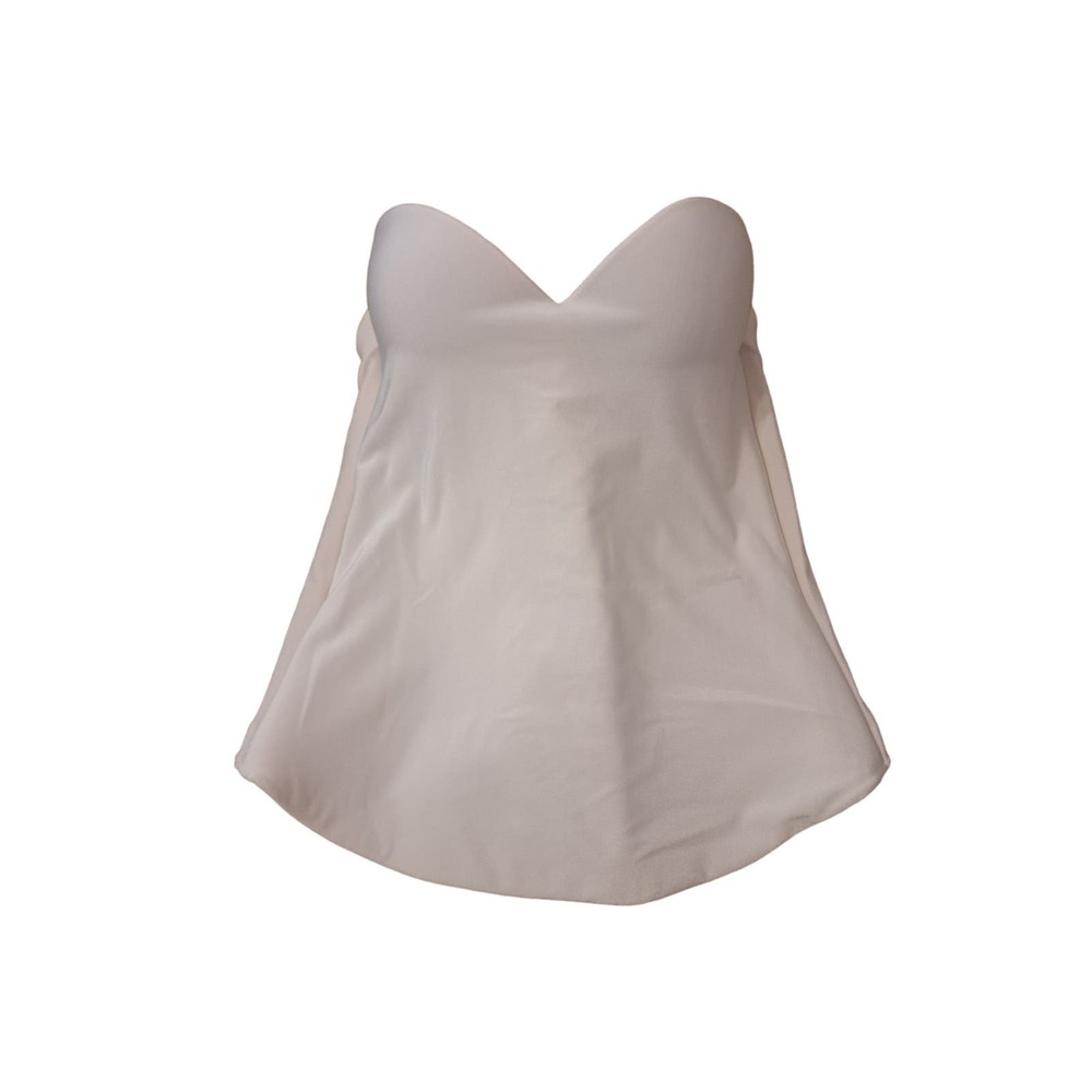 David’s Bridal Corset 34B Wedding Bustier White Satin Underwire